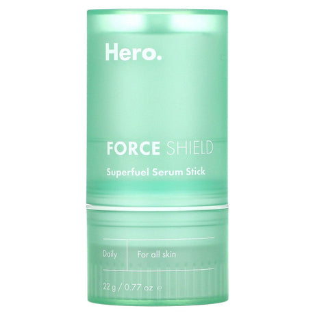 Hero Cosmetics, Force Shield, Superfuel Serum Stick, 0.77 oz (22 g) - Supply Center USA