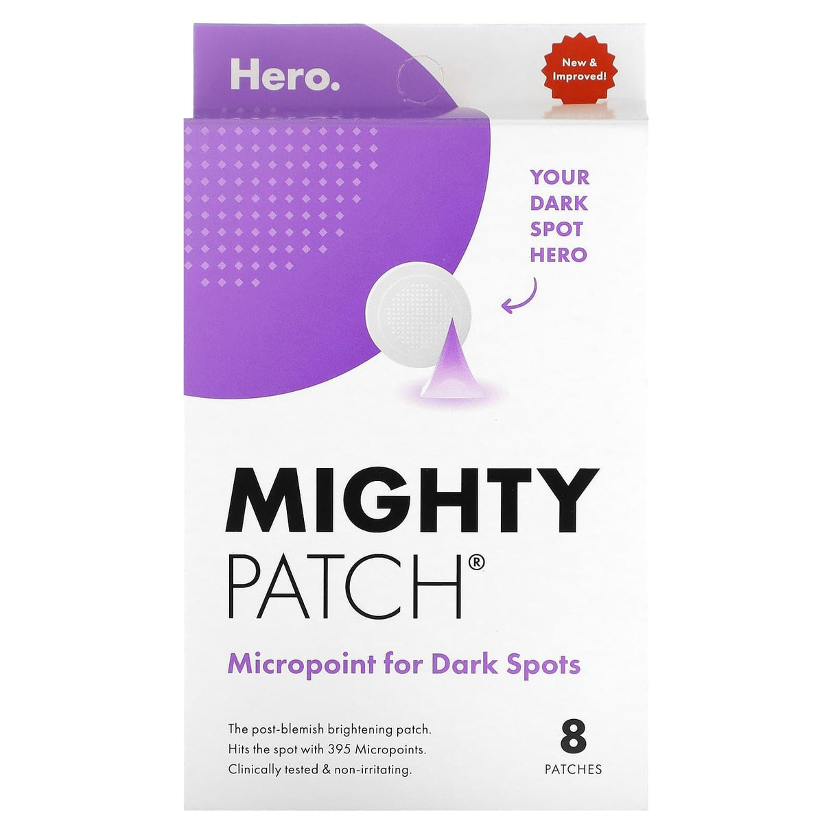 Hero Cosmetics, Mighty Patch, Micropoint for Dark Spots, 8 Patches - Supply Center USA