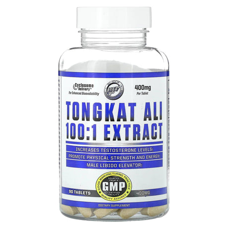 Hi Tech Pharmaceuticals, Tongkat Ali 100:1 Extract, 400 mg, 90 Tablets - Supply Center USA