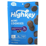 HighKey, Mini Cookies, Double Chocolate Brownie, 2 oz (56.6 g) - Supply Center USA