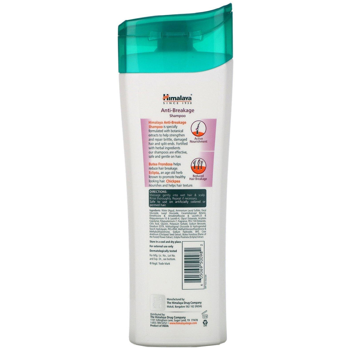 Himalaya, Anti Breakage Shampoo, All Hair Types, 13.53 fl oz (400 ml) - Supply Center USA