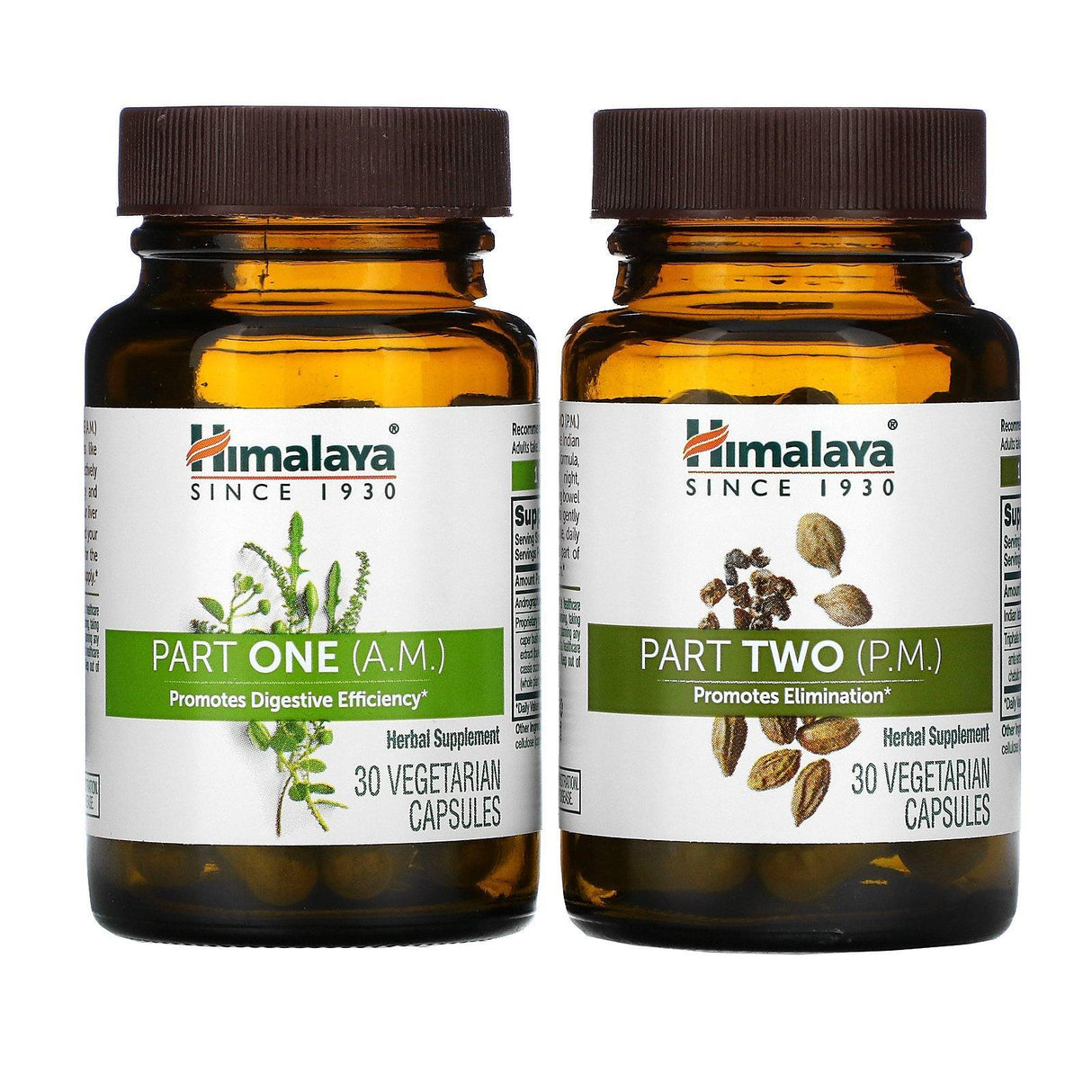 Himalaya, Back to Balance Cleanse, 2 Bottles, 30 Vegetarian Capsules Each - Supply Center USA