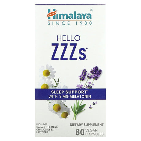 Himalaya, Hello ZZZs, 60 Vegan Capsules - Supply Center USA