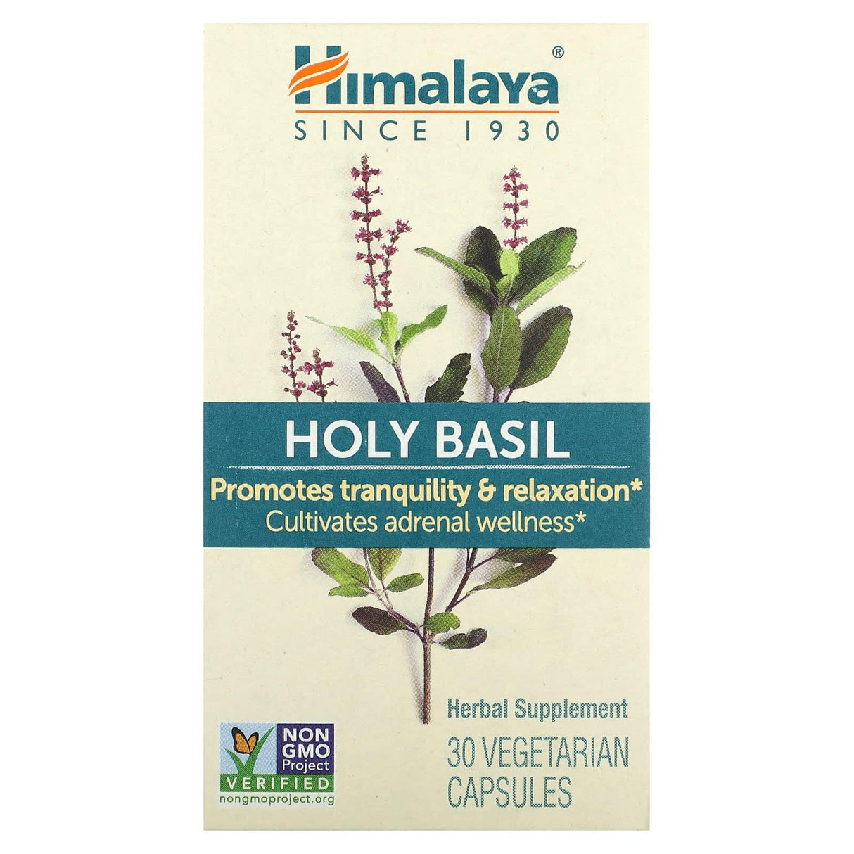 Himalaya, Holy Basil, 30 Vegetarian Capsules - Supply Center USA