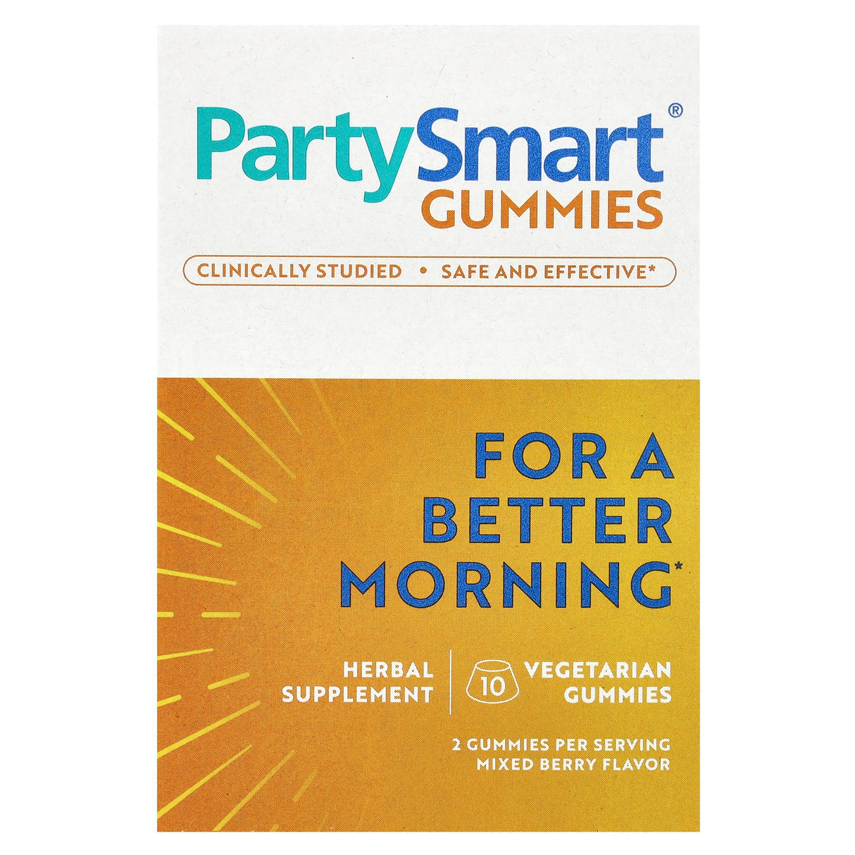 Himalaya, Party Smart Gummies, Mixed Berry, 10 Vegetarian Gummies - Supply Center USA