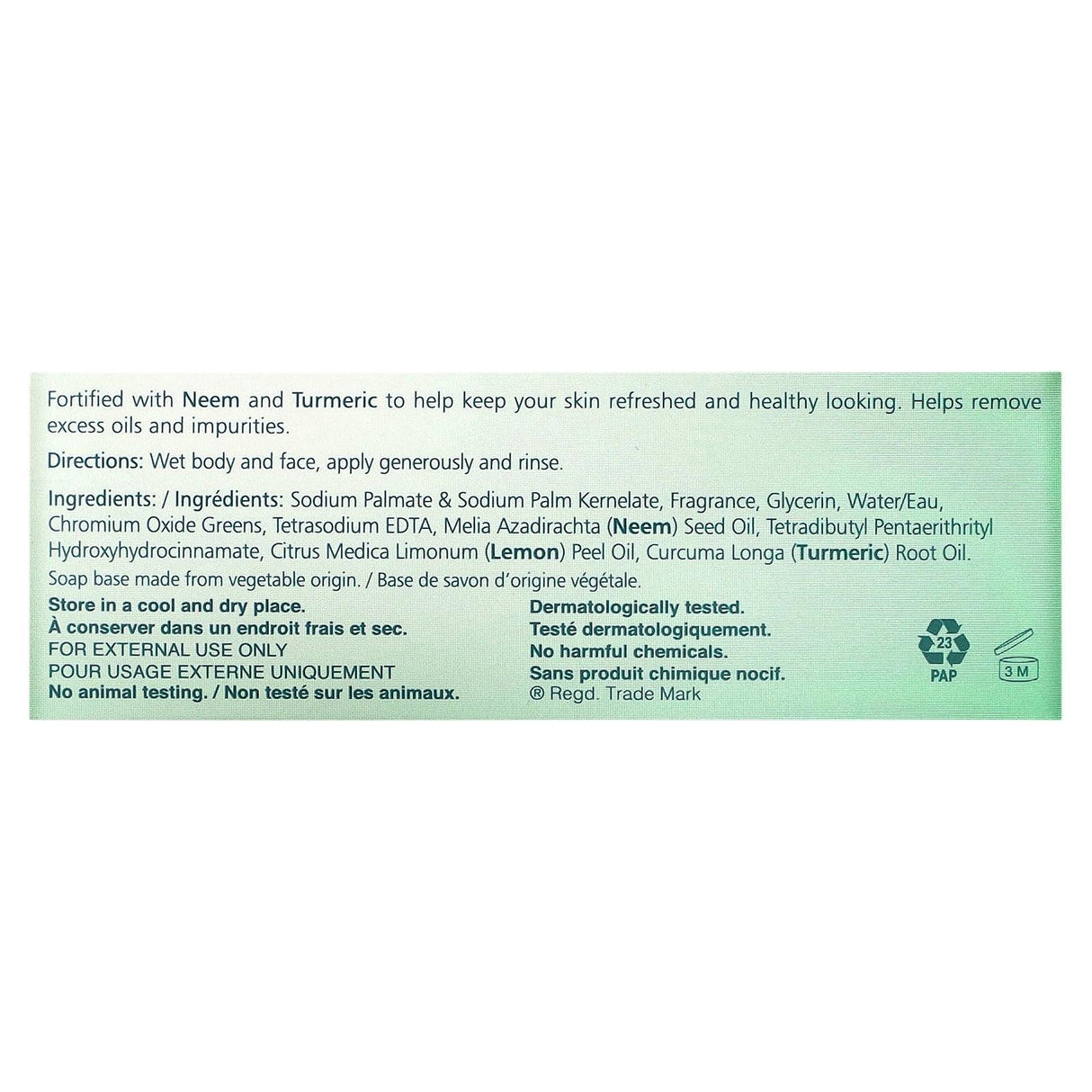 Himalaya, Purifying Cleansing Bar Soap, Neem & Turmeric, 4.41 oz (125 g) - Supply Center USA