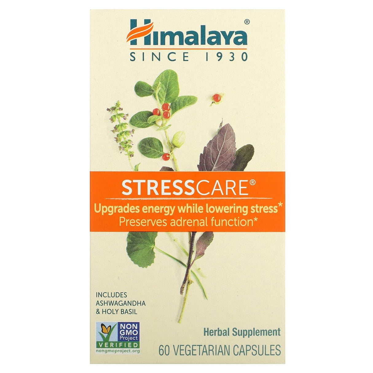 Himalaya, StressCare, 60 Vegetarian Capsules - Supply Center USA