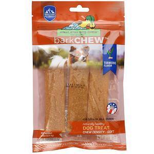 Himalayan Pet Supply, Himalayan Dog Chew, BarkChew, Soft, Turmeric, 4 oz (113.3 g) - Supply Center USA