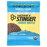 HoneyStinger, Energy Waffle, Cookies & Cream, 12 Waffles, 1.06 oz (30 g) Each - Supply Center USA