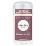 Humble Brands, Aluminum-Free Deodorant, Lavender & Holy Basil , 2.5 oz (70 g) - Supply Center USA