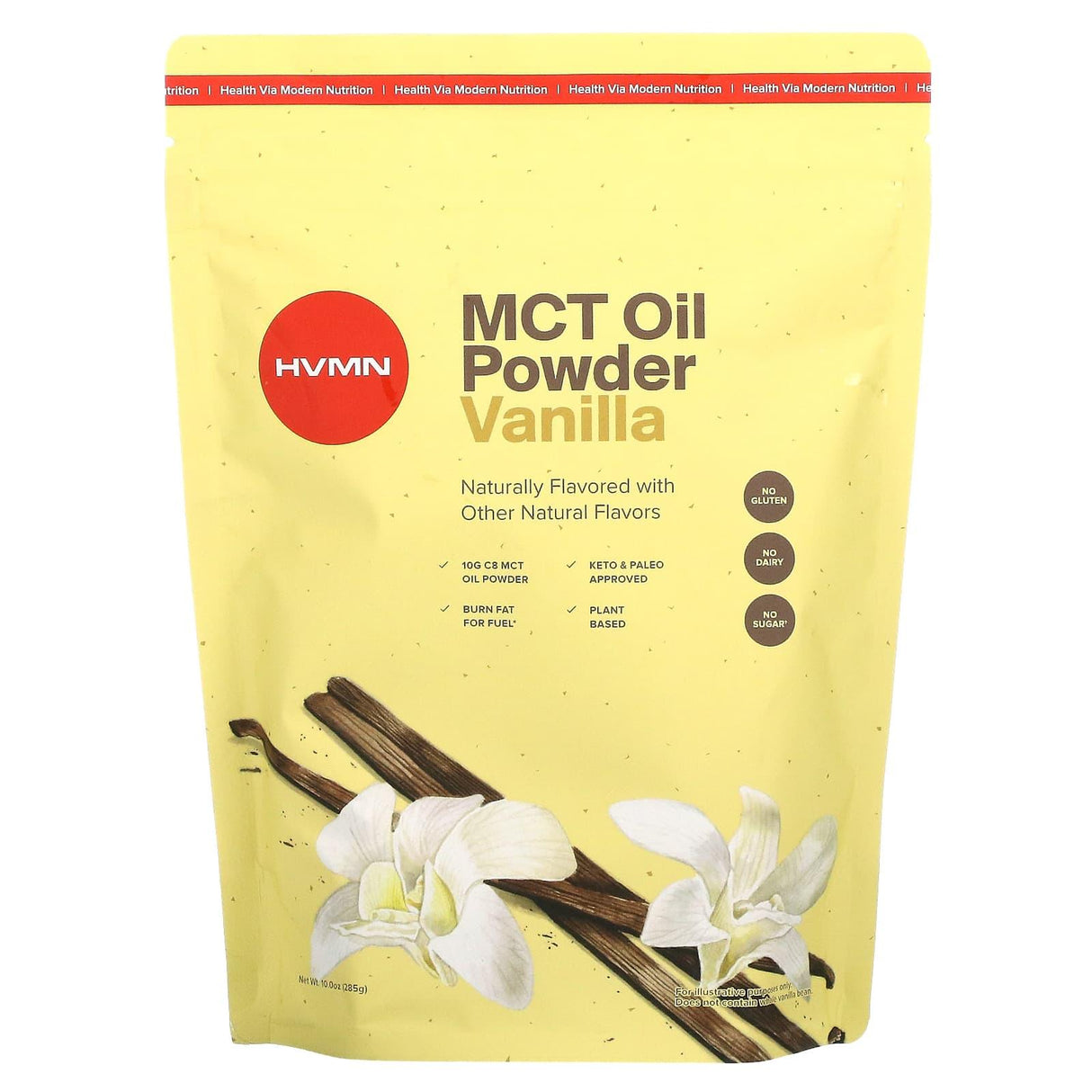 HVMN, MCT Oil Powder, Vanilla, 10 oz (285 g) - Supply Center USA