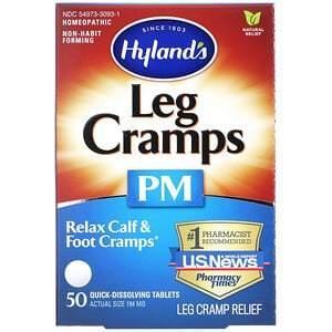 Hyland's, Leg Cramps PM, 50 Quick-Dissolving Tablets - Supply Center USA