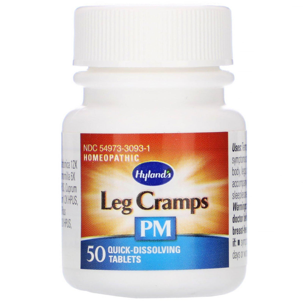 Hyland's, Leg Cramps PM, 50 Quick-Dissolving Tablets - Supply Center USA