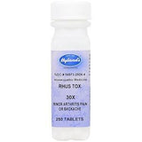 Hyland's, Rhus Tox. 30X, 250 Tablets - Supply Center USA