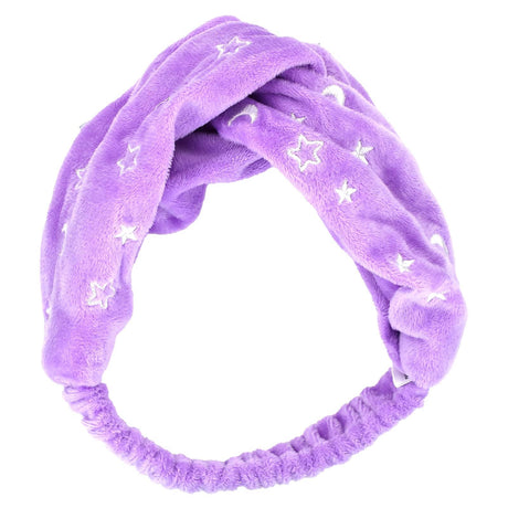 I Dew Care, Twinkle Star Headband, Purple, 1 Headband - Supply Center USA