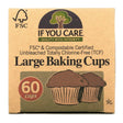 If You Care, Large Baking Cups, 60 Cups - Supply Center USA