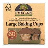 If You Care, Large Baking Cups, 60 Cups - Supply Center USA