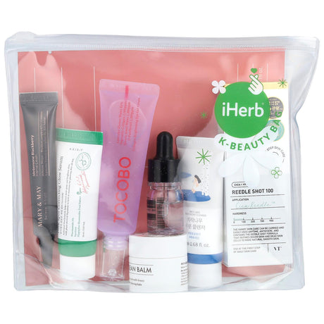 iHerb Gift Set, Korean Beauty Skincare Bag, 8 items - Supply Center USA