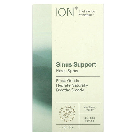 ION Intelligence of Nature, Sinus Support Nasal Spray, 1 fl oz (30 ml) - Supply Center USA