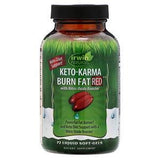 Irwin Naturals, Keto-Karma Burn Fat Red , 72 Liquid Soft-Gels - Supply Center USA