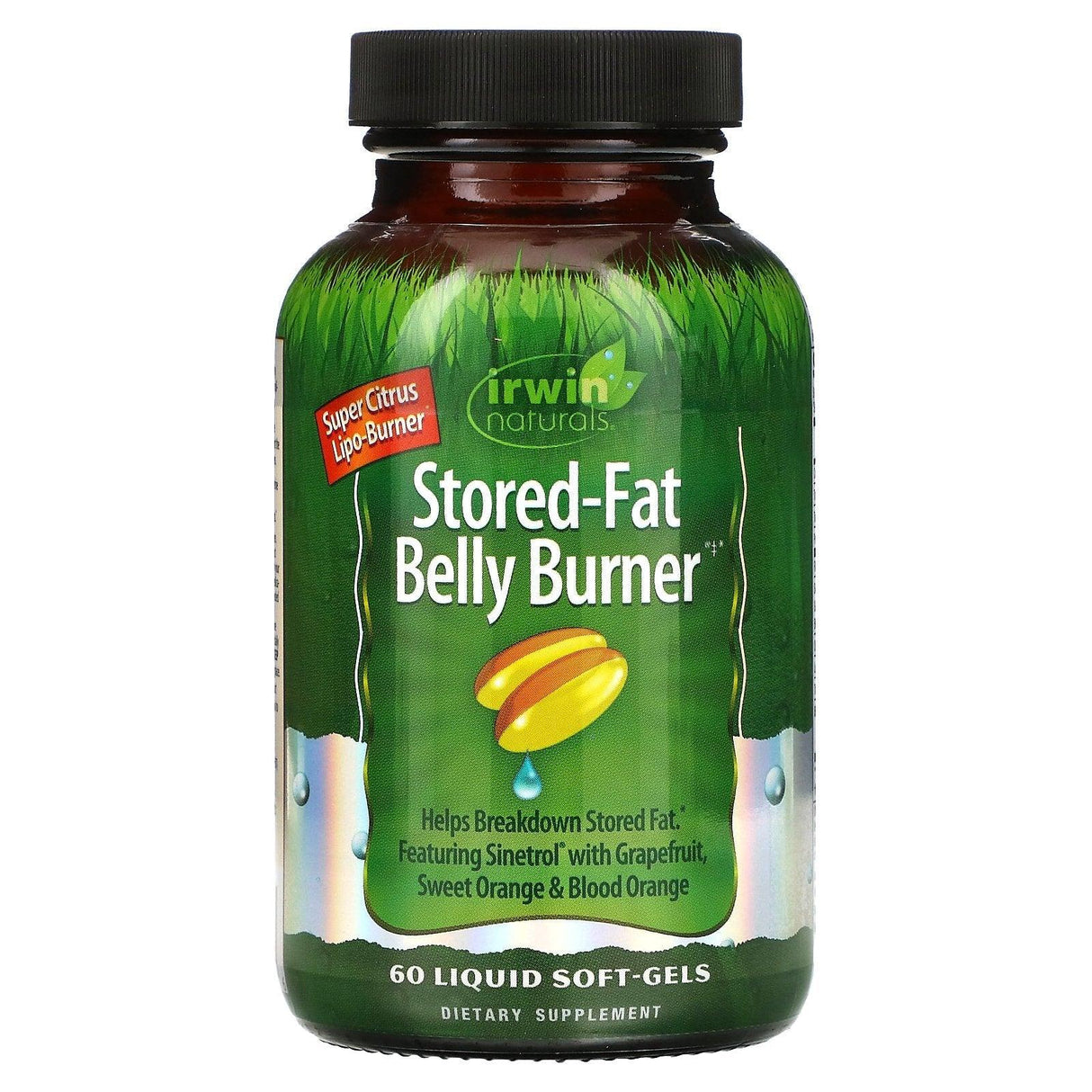 Irwin Naturals, Stored-Fat Belly Burner, 100 Liquid Soft-Gels - Supply Center USA