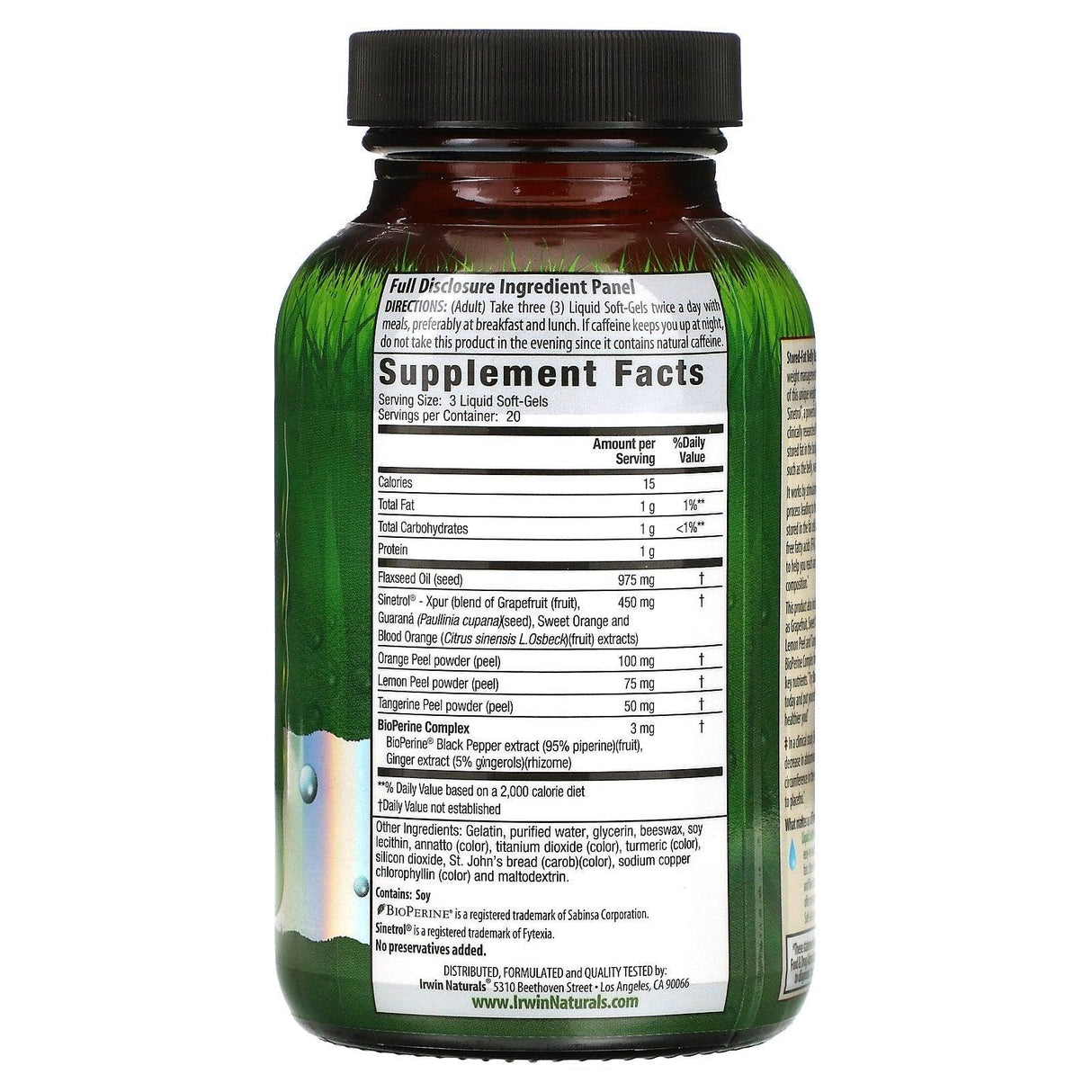 Irwin Naturals, Stored-Fat Belly Burner, 100 Liquid Soft-Gels - Supply Center USA