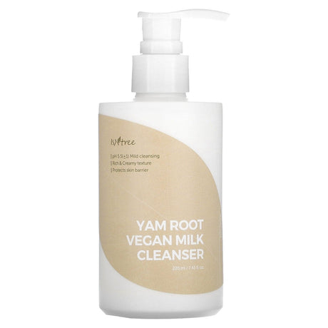 Isntree, Yam Root Vegan Milk Cleanser, 7.43 fl oz (220 ml) - Supply Center USA