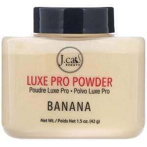 J.Cat Beauty, Luxe Pro Powder, LPP101 Banana, 1.5 oz (42 g) - Supply Center USA