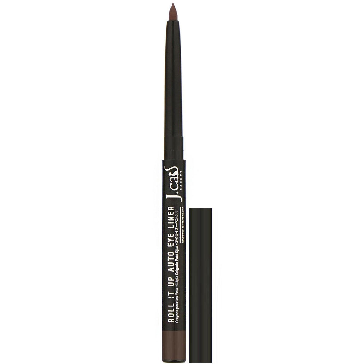 J.Cat Beauty, Roll It Up, Auto Eye Liner, RAE107 Brown, 0.01 oz (0.3 g) - Supply Center USA