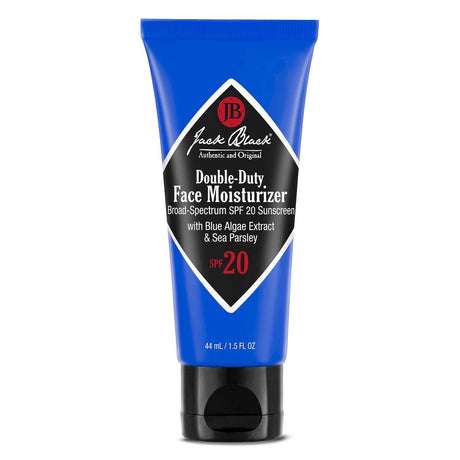 Jack Black Double-Duty Face Moisturizer, SPF 20 Sun Protection, Long Lasting Hydrating Skincare, Lightweight Moisturizer, Men’S Facial Moisturizer - Supply Center USA