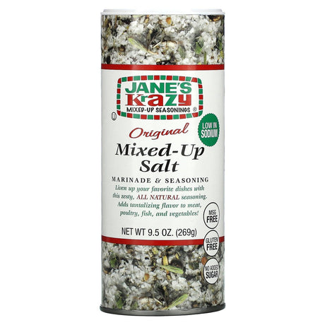 Jane's Krazy, Marinade & Seasoning, Original Mixed-Up Salt, 9.5 oz (269 g) - Supply Center USA