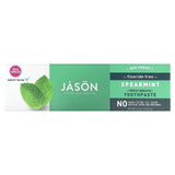 Jason Natural, Sea Fresh, Fresh Breath Toothpaste, Fluoride Free, Spearmint, 4.2 oz (119 g) - Supply Center USA