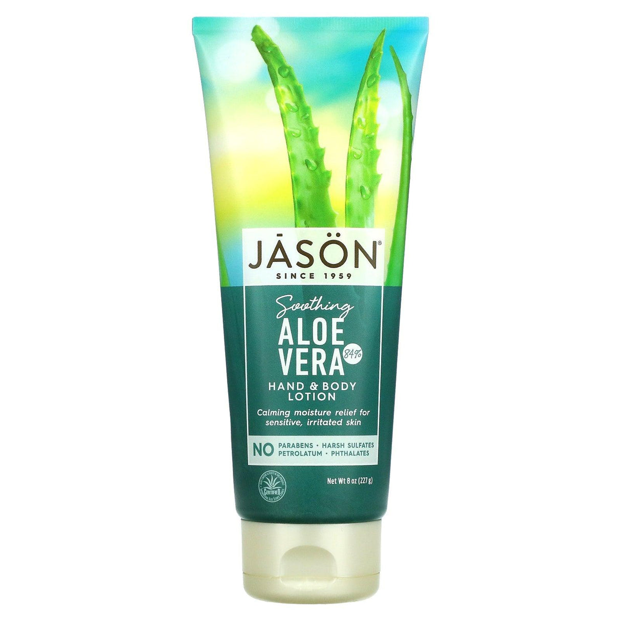 Jason Natural, Soothing Aloe Vera 84% Hand & Body Lotion, 8 oz (227 g) - Supply Center USA