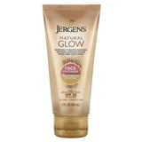 Jergens, Natural Glow, Face Moisturizer, SPF 20, Medium to Deep Skin Tones, 2 fl oz (59 ml) - Supply Center USA