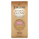 Jergens, Natural Glow, Face Moisturizer, SPF 20, Medium to Deep Skin Tones, 2 fl oz (59 ml) - Supply Center USA