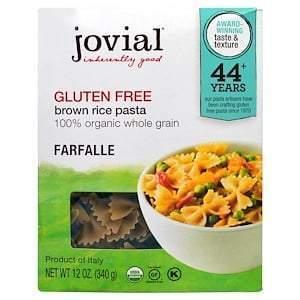 Jovial, Organic Brown Rice Pasta, Farfalle, 12 oz (340 g) - Supply Center USA