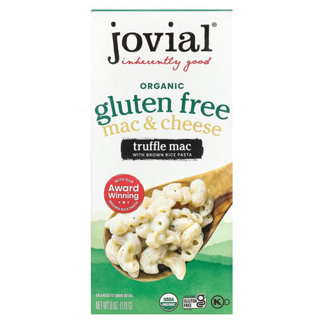 Jovial, Organic Gluten Free, Mac & Cheese, Truffle Mac, 6 oz (170 g) - Supply Center USA