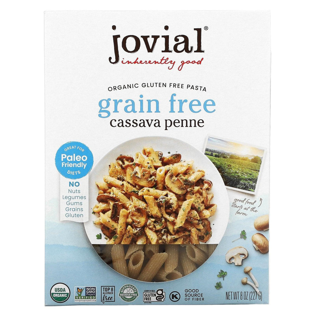 Jovial, Organic Grain Free Pasta, Cassava Spaghetti, 8 oz (227 g) - Supply Center USA