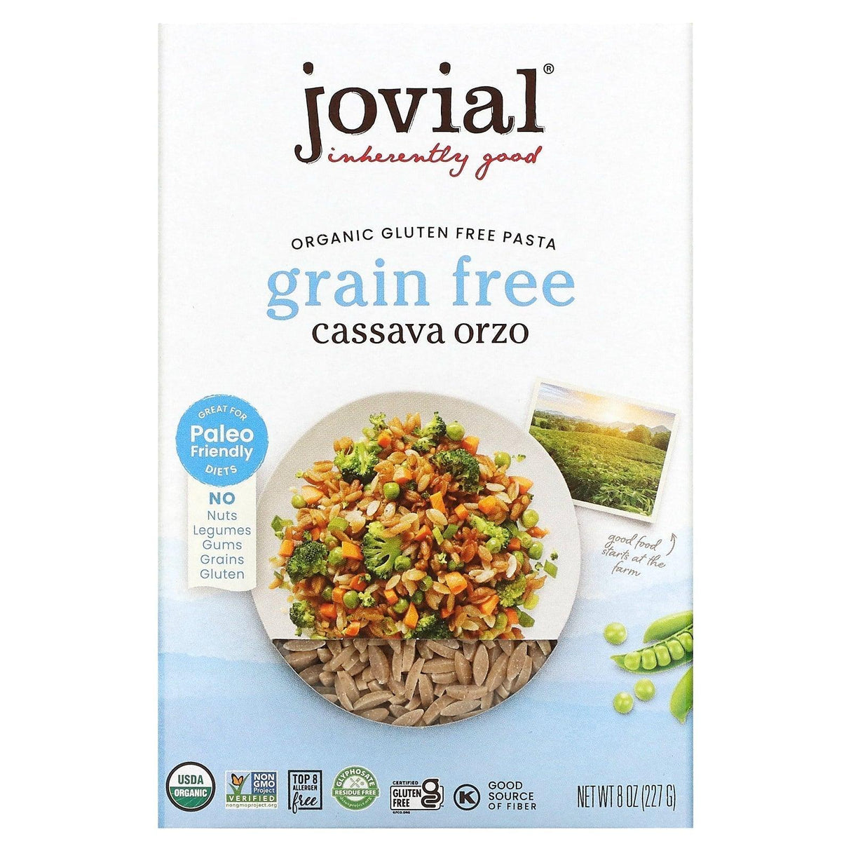 Jovial, Organic Grain Free Pasta, Cassava Spaghetti, 8 oz (227 g) - Supply Center USA