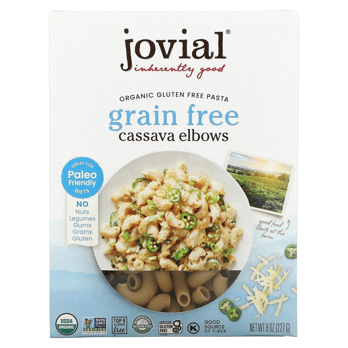 Jovial, Organic Grain Free Pasta, Cassava Spaghetti, 8 oz (227 g) - Supply Center USA