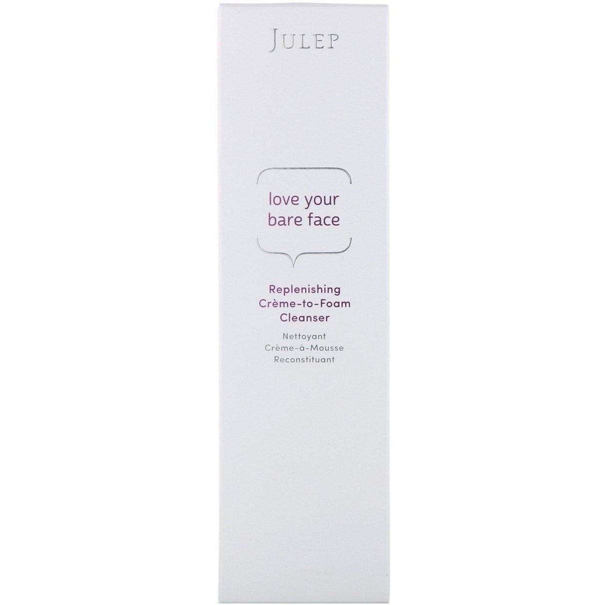 Julep, Love Your Bare Face, Replenishing Creme-to-Foam Cleanser, 4 fl oz (118 ml) - Supply Center USA