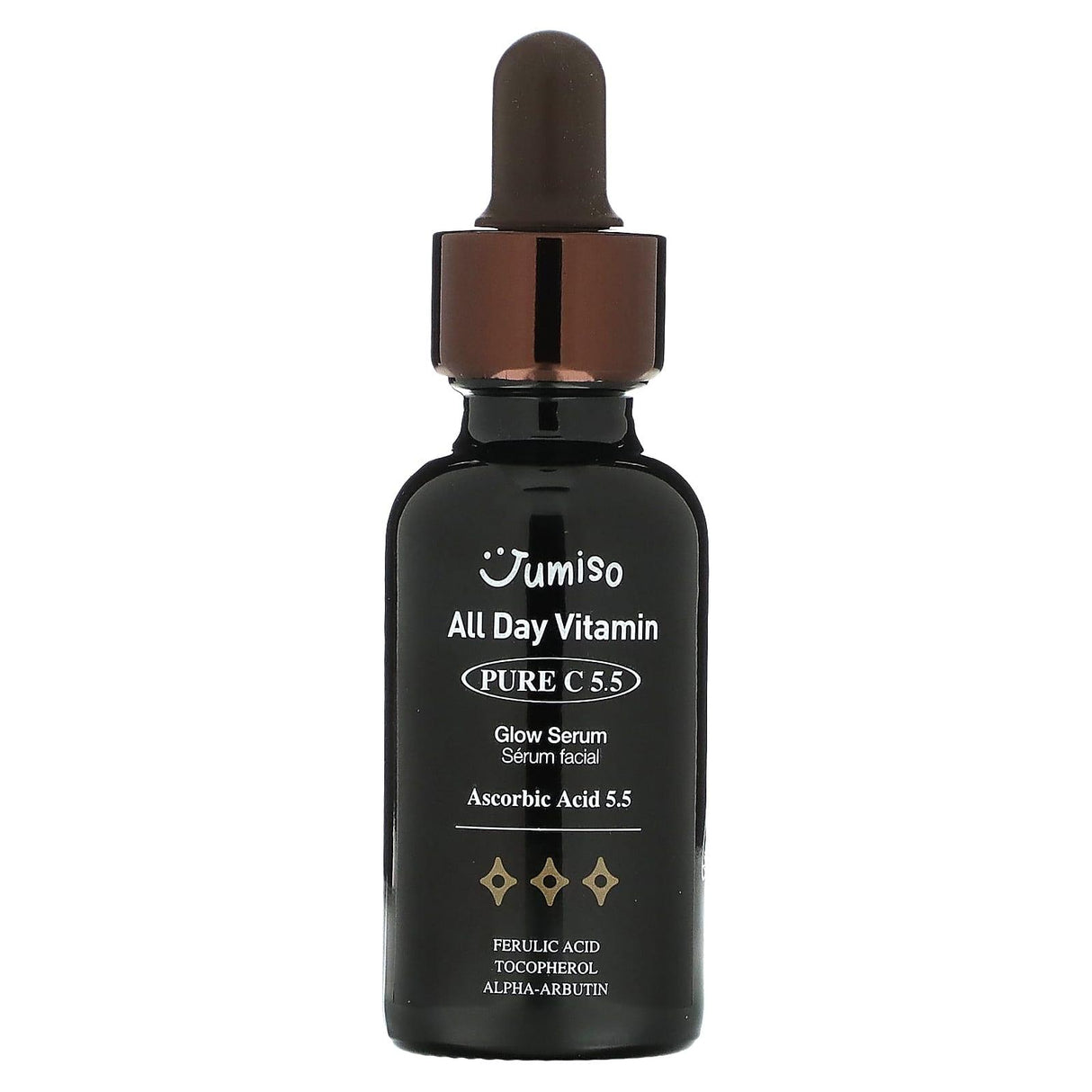 Jumiso, All Day Vitamin, Pure C 5.5 Glow Serum, 1.01 fl oz (30 ml) - Supply Center USA