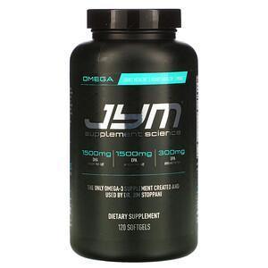JYM Supplement Science, Omega-3, 120 Softgels - Supply Center USA