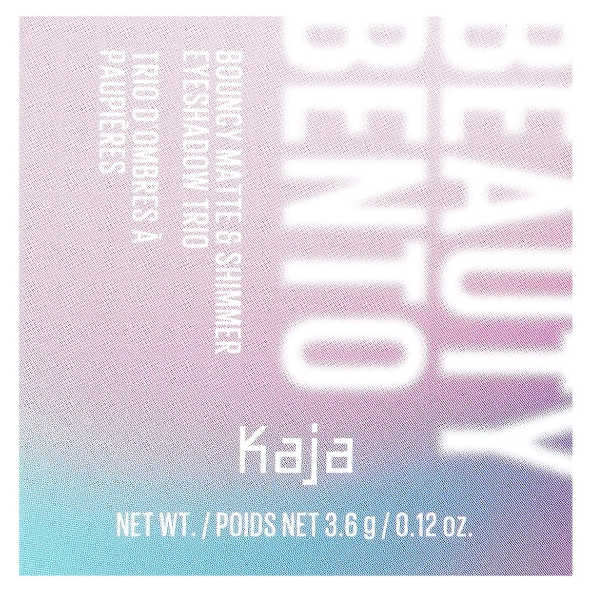 Kaja, Beauty Bento, Bouncy Matte & Shimmer Eyeshadow Trio, 08 Chocolate Dahlia, 0.12 oz ( 3.6 g) - Supply Center USA