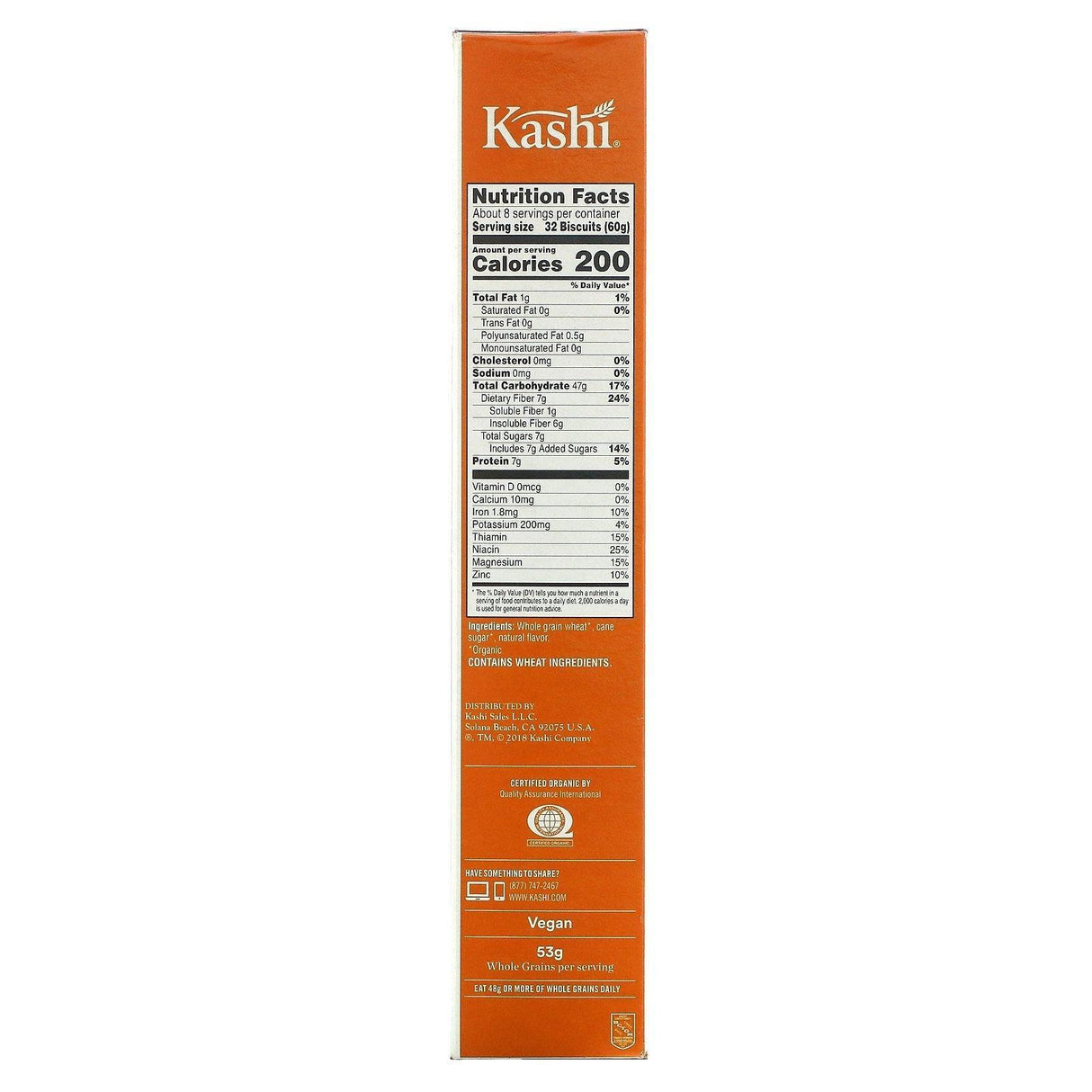 Kashi, Autumn Wheat Cereal, 16.3 oz ( 462 g) - Supply Center USA