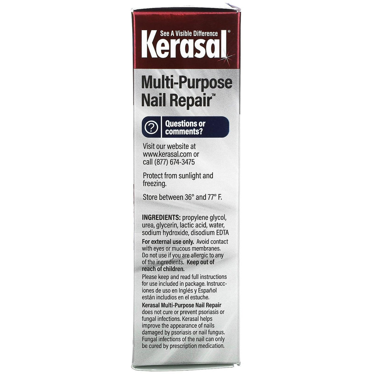Kerasal, Multi-Purpose Nail Repair, 0.43 fl oz (13 ml) - Supply Center USA