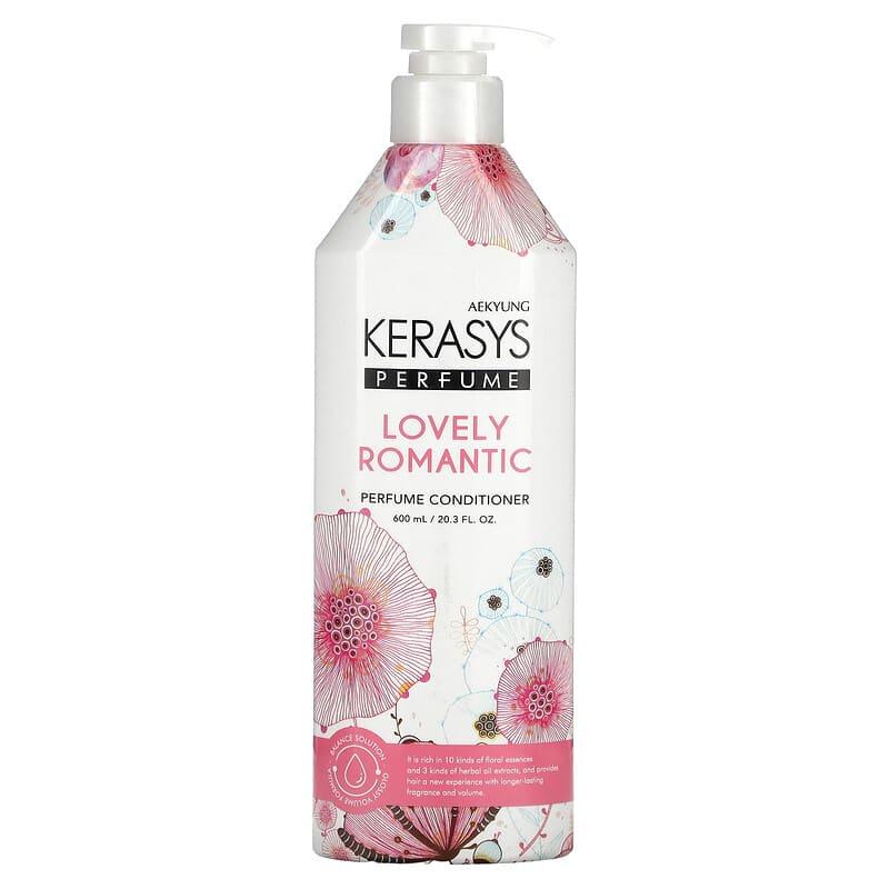 Kerasys, Lovely Romantic Perfume Conditioner, 20.3 fl (600 ml) - Supply Center USA