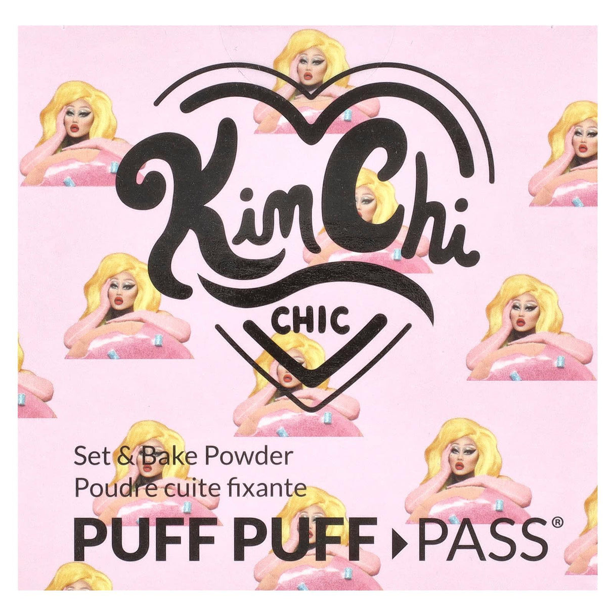 Kimchi Beauty, Puff Puff Pass®, Set & Bake Powder, PPP01 Ivory + Hint of Lavender = Ivander, 0.85 oz (24 g) - Supply Center USA