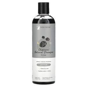 Kin+Kind, Charcoal Natural Shampoo for Dogs, Patchouli, 12 fl oz (354 ml) - Supply Center USA