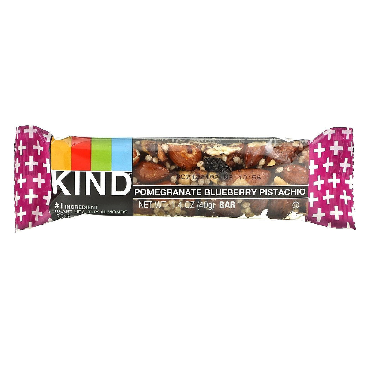KIND Bars, Pomegranate Blueberry Pistachio, 12 Bars, 1.4 oz (40 g) Each - Supply Center USA
